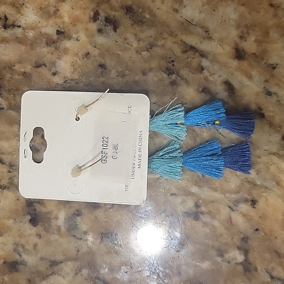 Blue Mestiere earrings - Picture 2 of 2